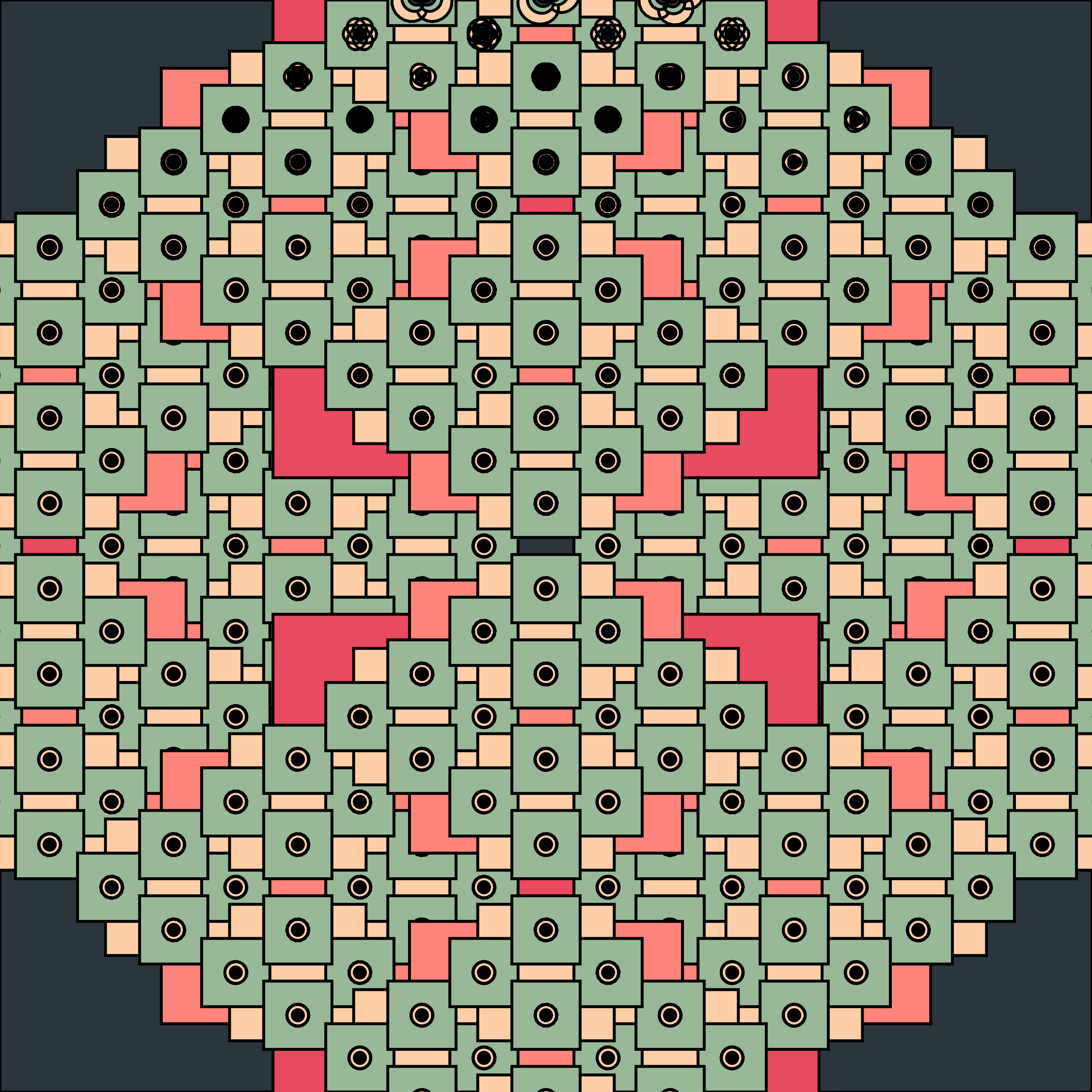 10 patterns 10 palettes #14 static token preview