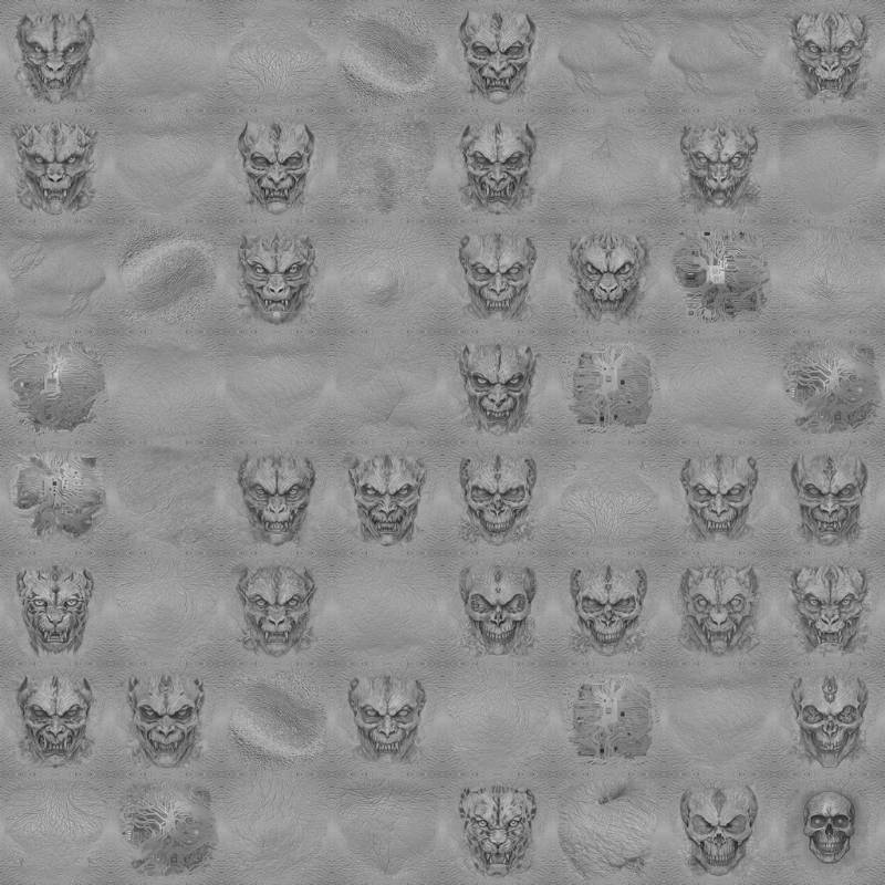 Puzzled guy that rest in pieces #4 static token preview