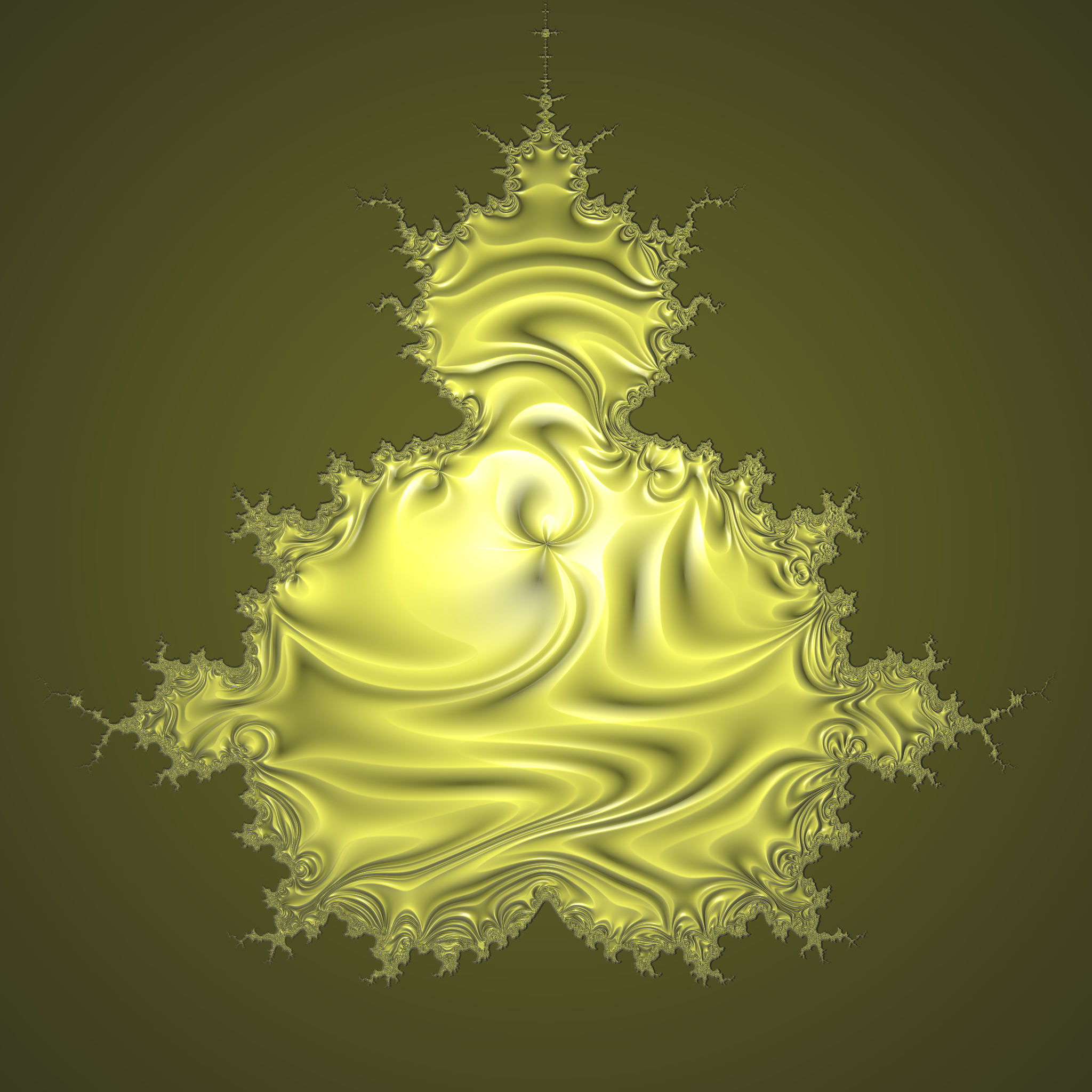 Warped Mandelbrot Fractal #14 static token preview
