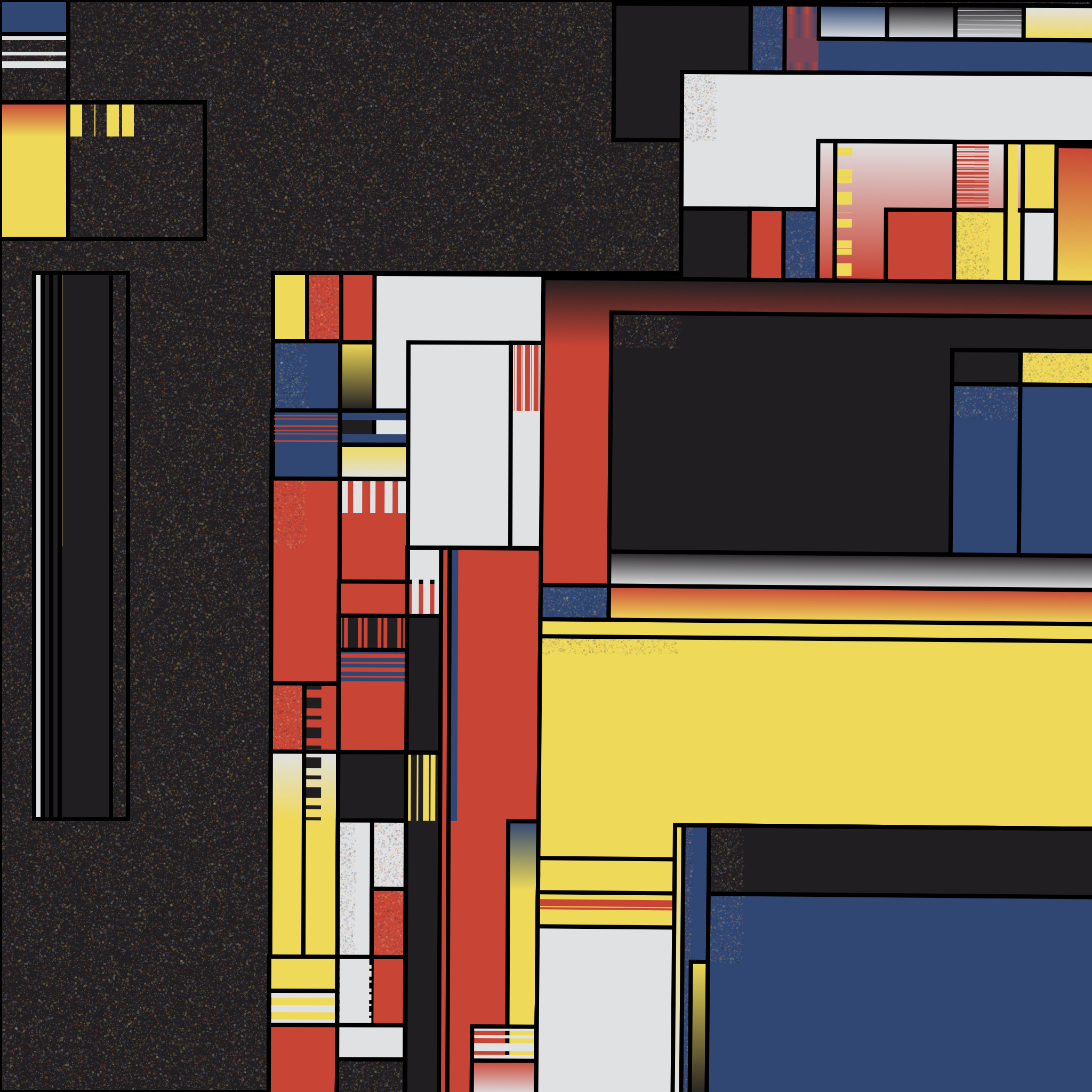 Agricultural Landscapes - Mondrian Edition #22 static token preview