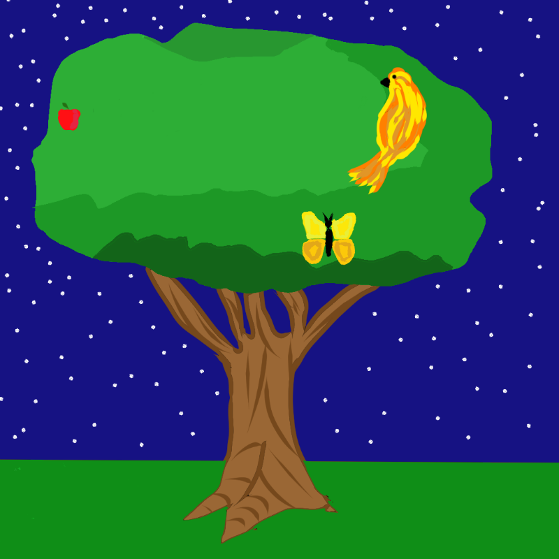 Tezos Trees #4 static token preview