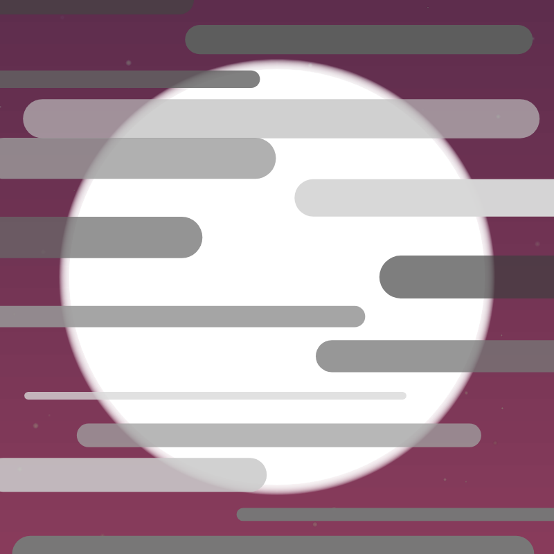 Minimal Moon #4 static token preview