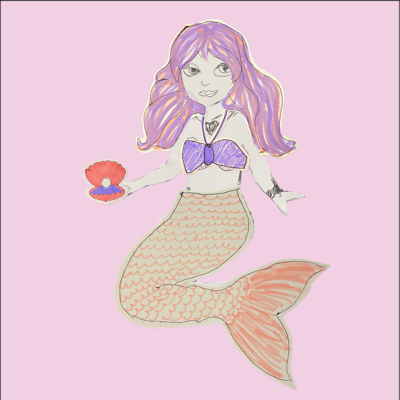 Crypto Mermaid #6 static token preview