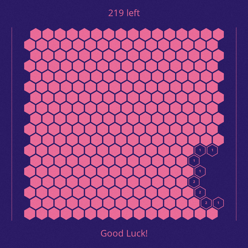 Tessellated Minesweeper | Game #3 static token preview