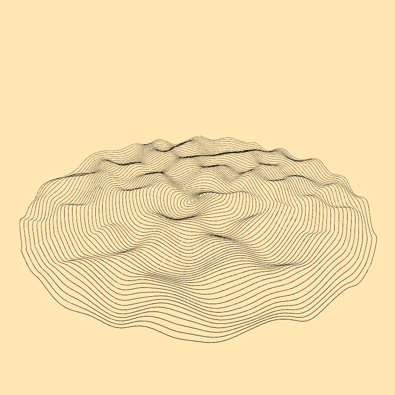 Spiral landscape #6 static token preview