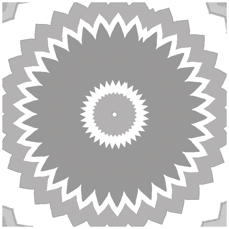 Glitch Mandala #11 static token preview