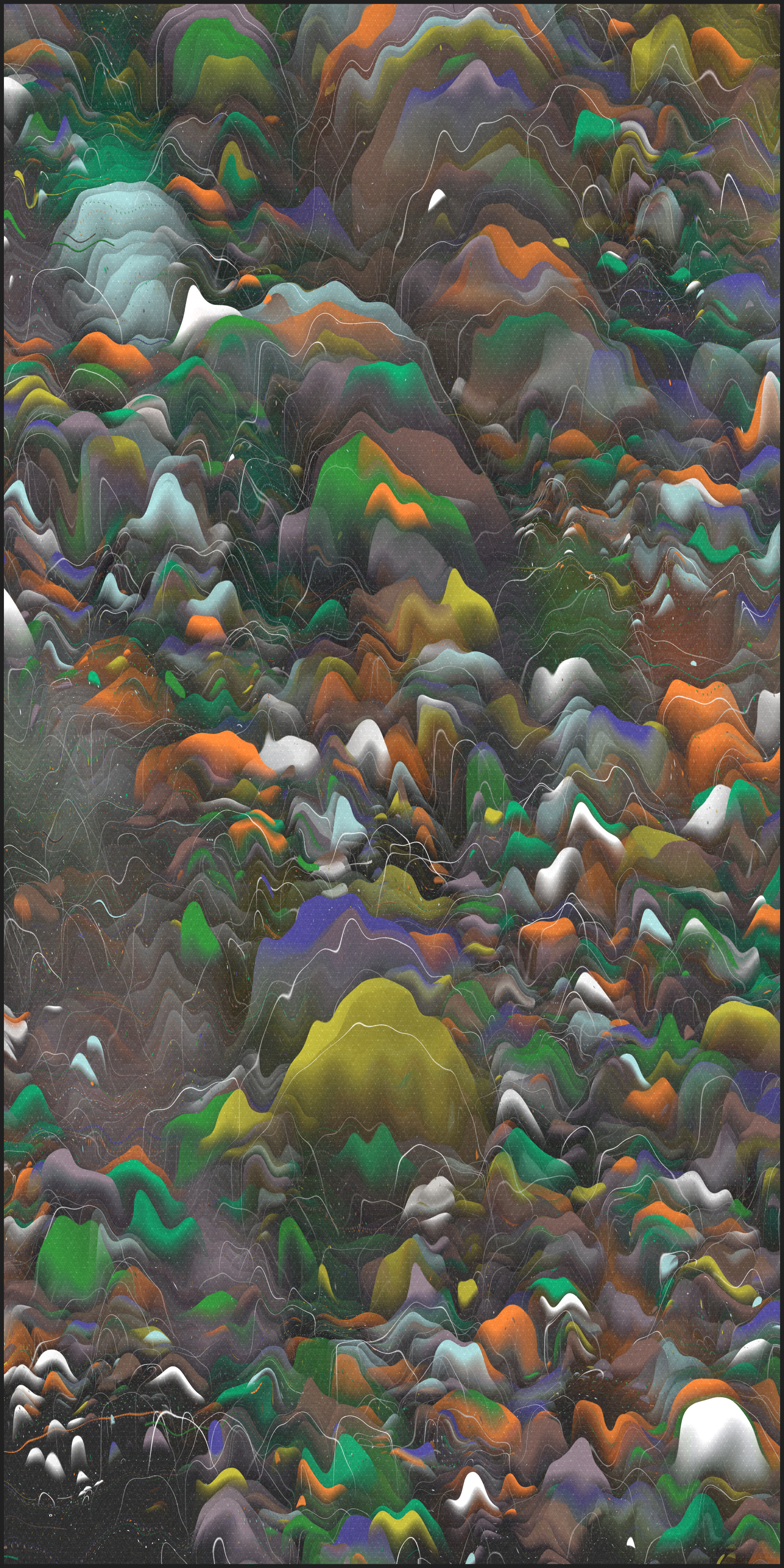 晩夏の山岳 Mountains in Late Summer #38 static token preview