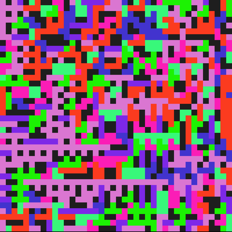 random.tetris #1 static token preview