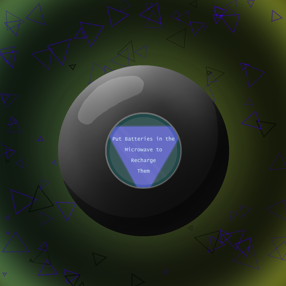 Malevolent 8 Ball #26 static token preview