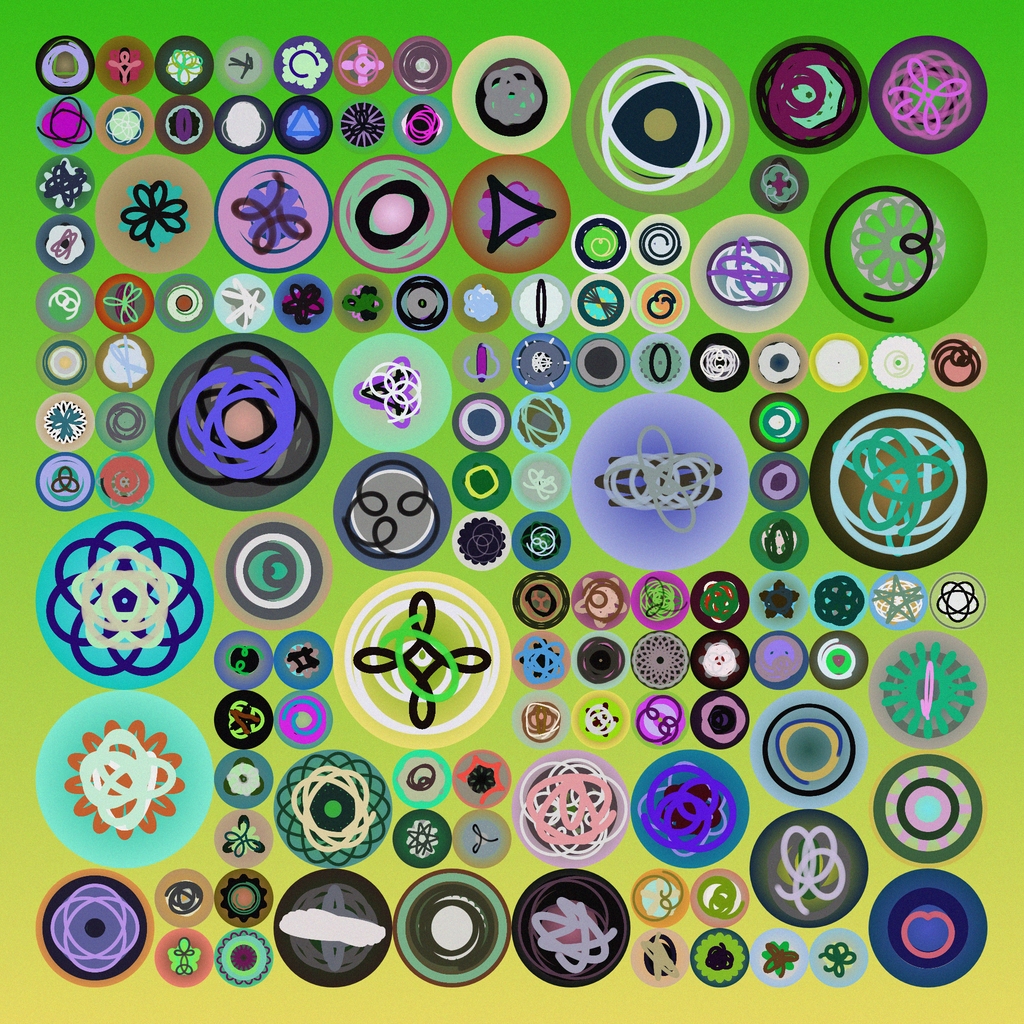 Spirography #13 static token preview