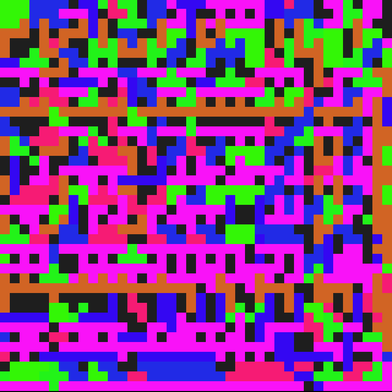 random.tetris #22 static token preview