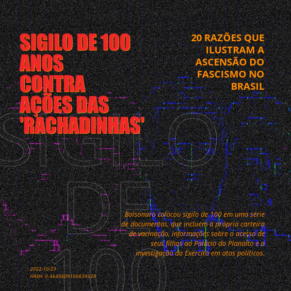 B4D - Brazil4Democracy #23 static token preview