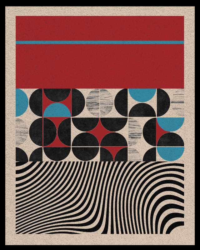 Bauhaus art #red #12 static token preview