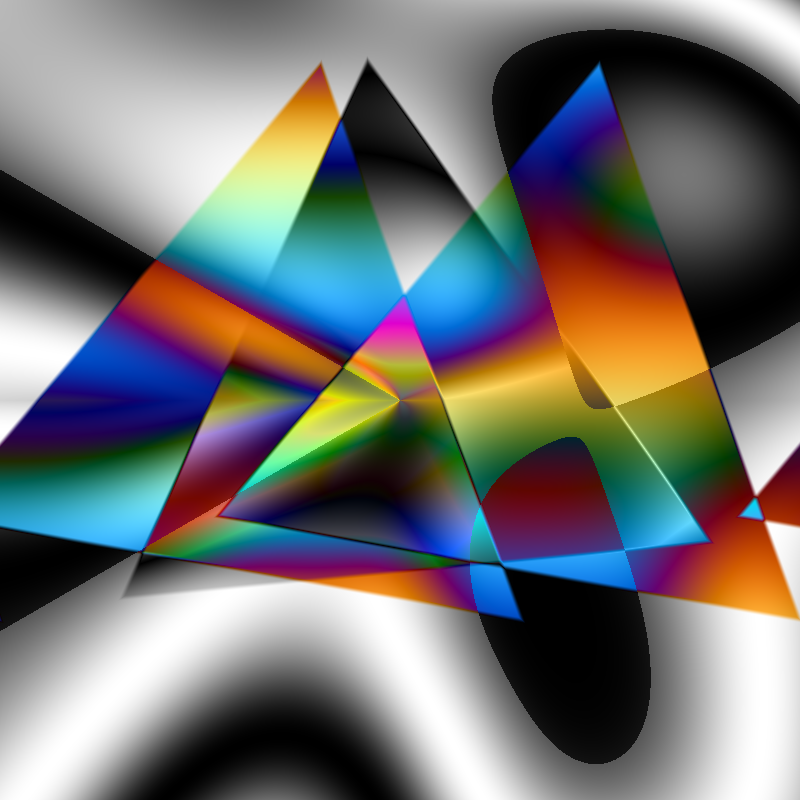 Triangle Mirrors #9 static token preview