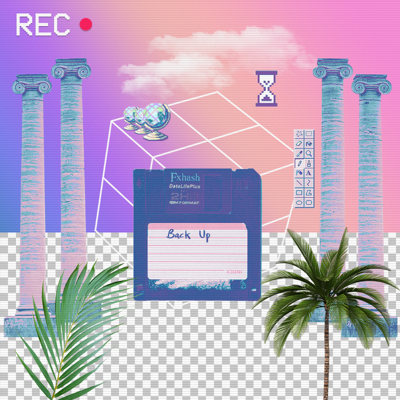 V A P O R W A V E DREAMING AGAIN #41 static token preview
