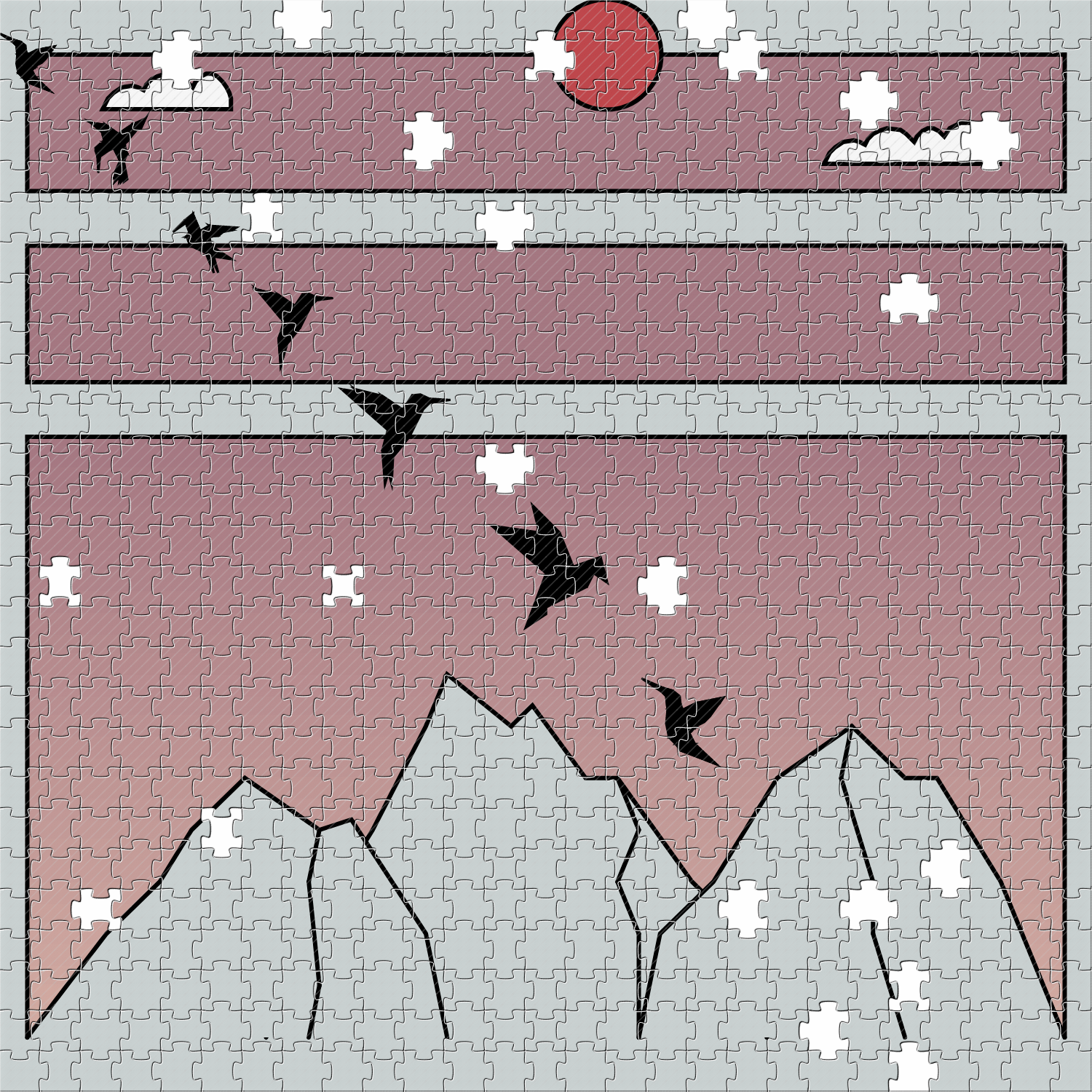 Puzzles & Birds #19 static token preview