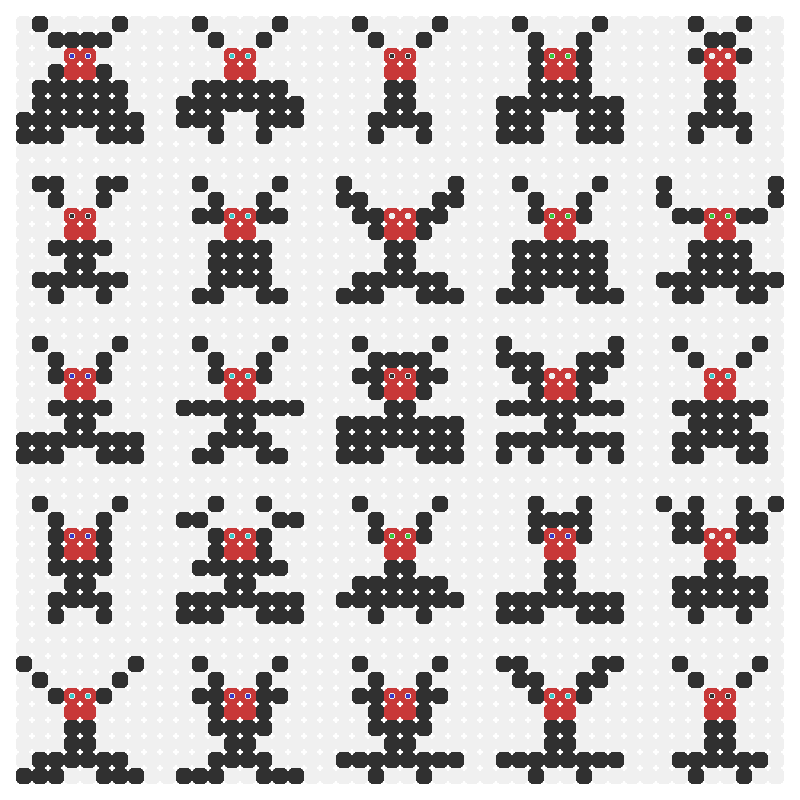 8x8 Pixel Creatures #14 static token preview