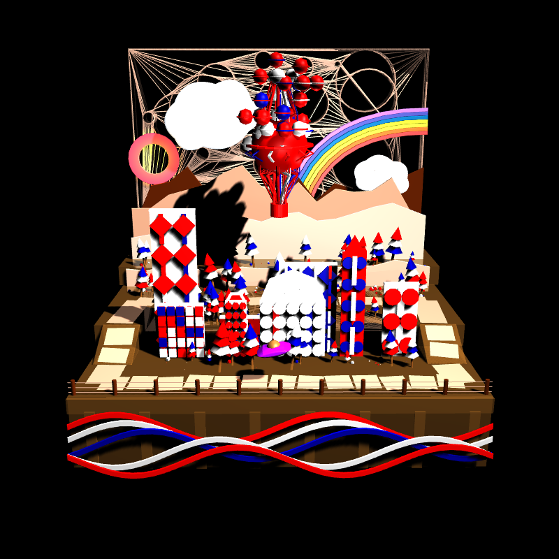 Paper Art 3D #2 static token preview