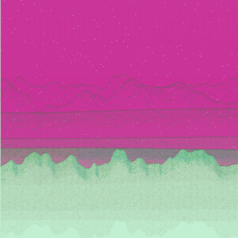 Glitched Mountains GT #237 static token preview