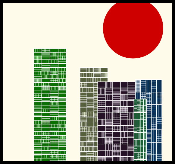 "Urbanization" #4 static token preview