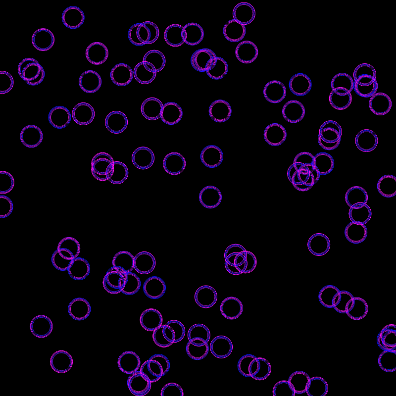 Bouncing circles #9 static token preview