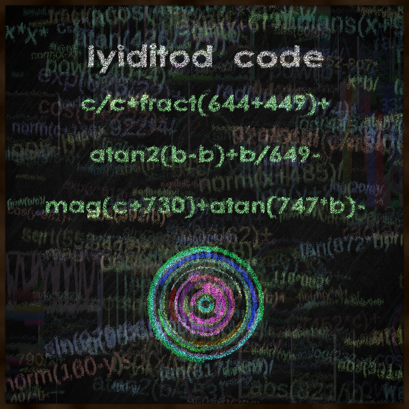 Formula on chalkboard 100% code #2 static token preview