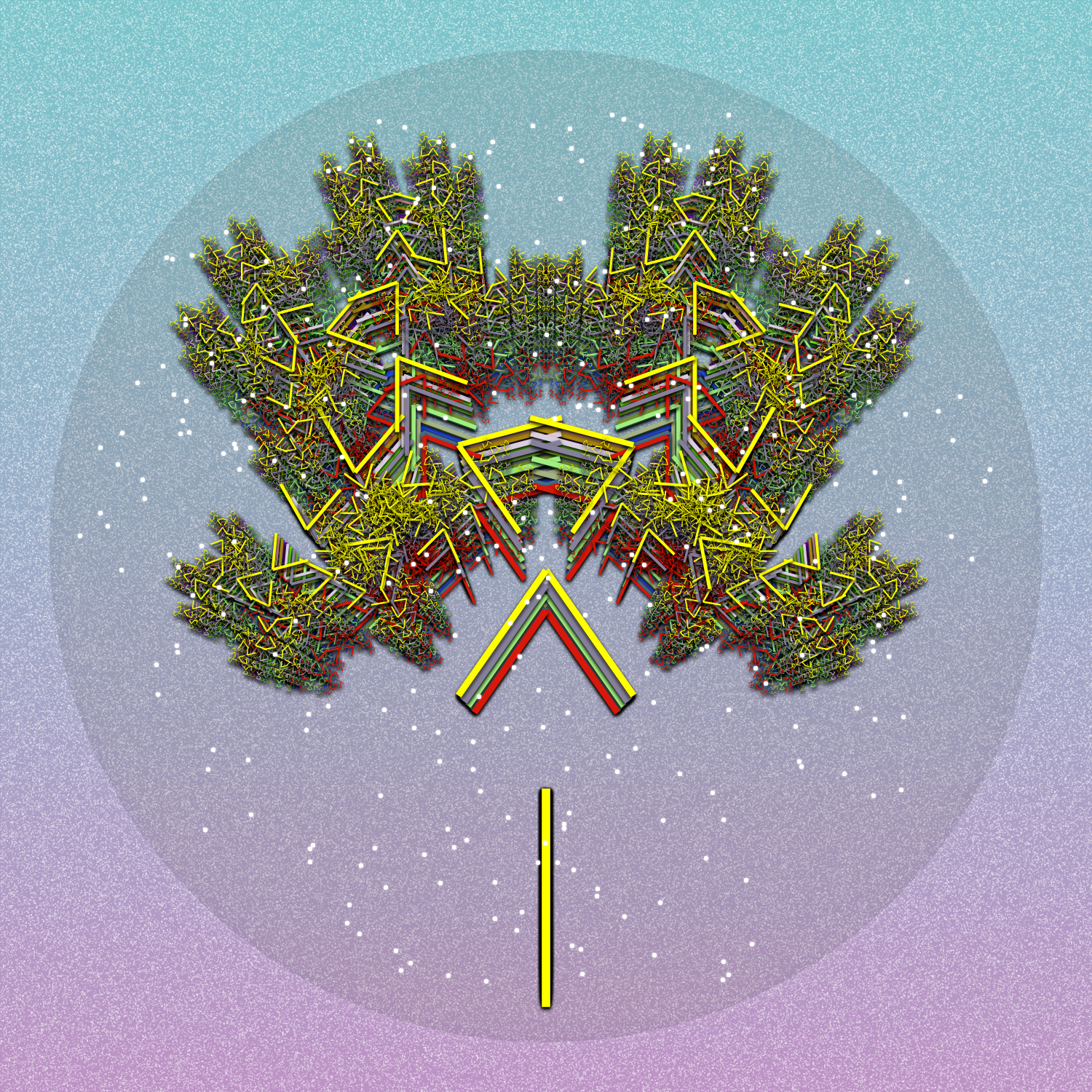 Futuristic Trees #14 static token preview