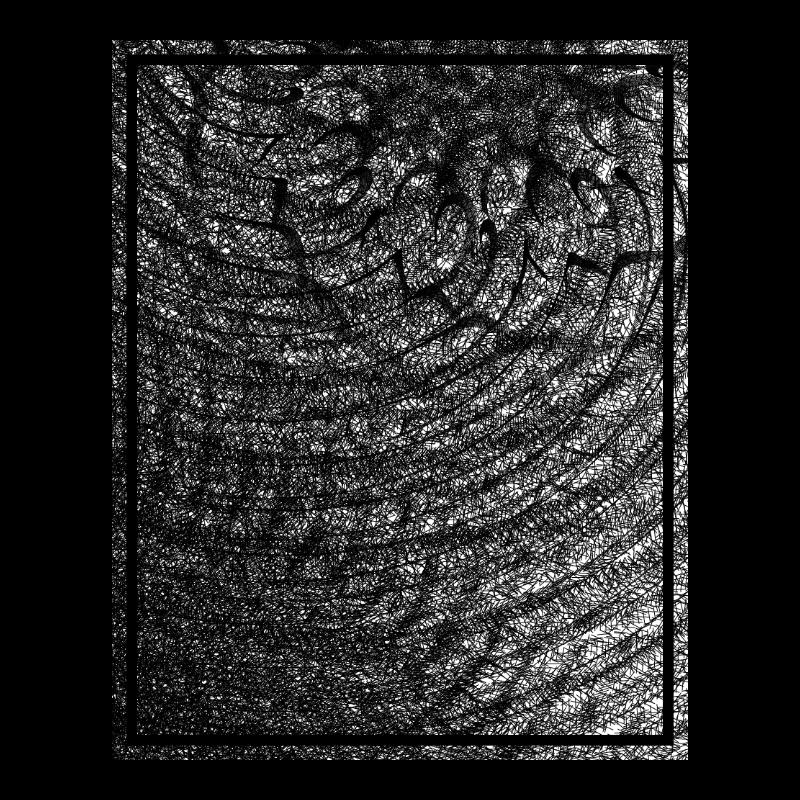 bnw plotter mandalas gone crazy #23 static token preview