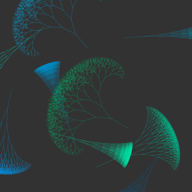 Fractal Swarm #23 static token preview