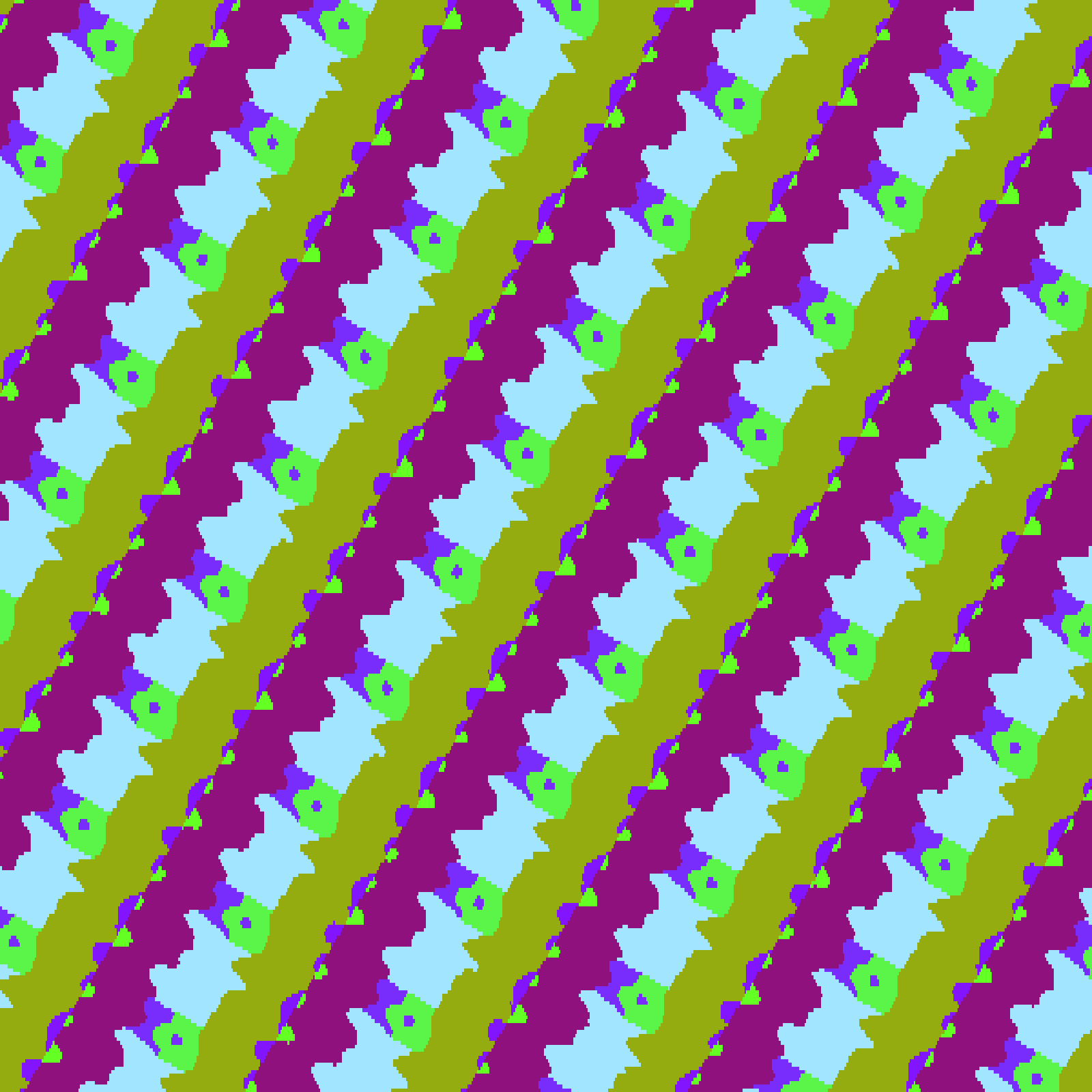 Dithered Stripes #22 static token preview