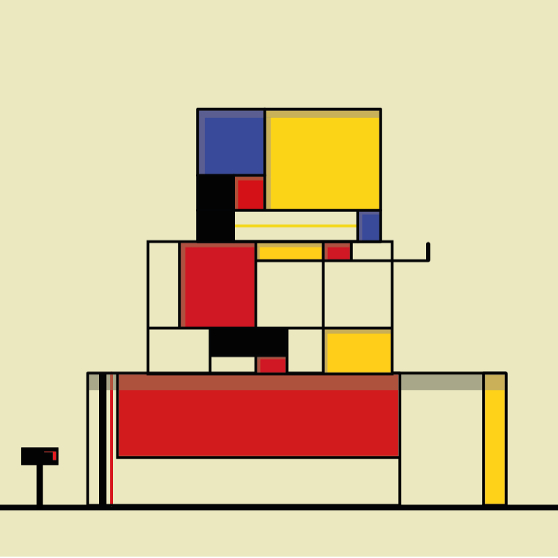 The Mondrian’s Houses #15 static token preview