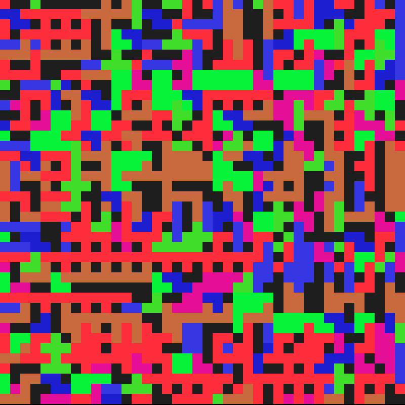 random.tetris #9 static token preview