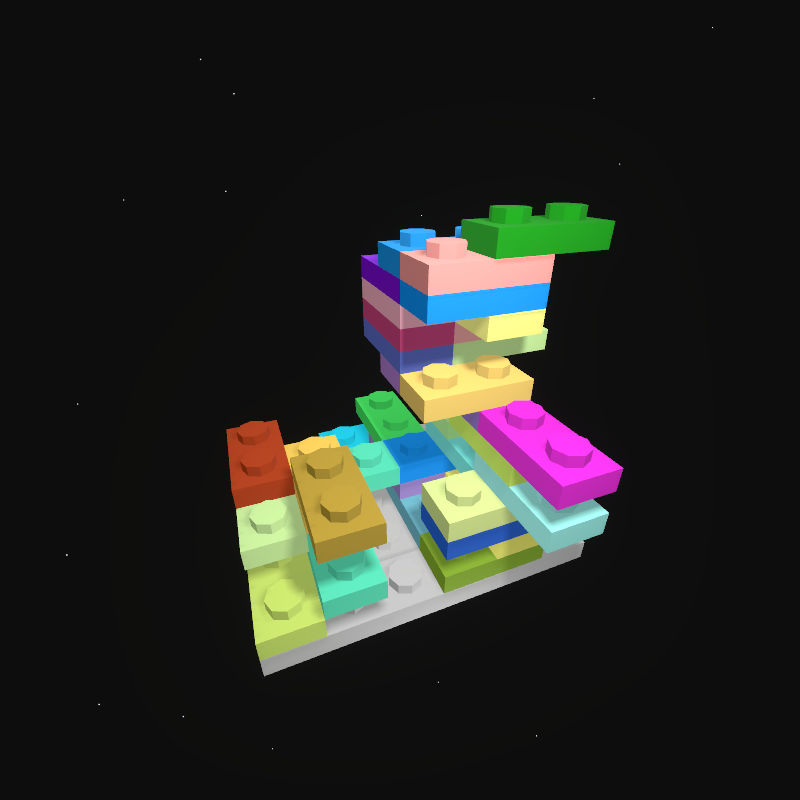 1x2 Tower Study #24 static token preview