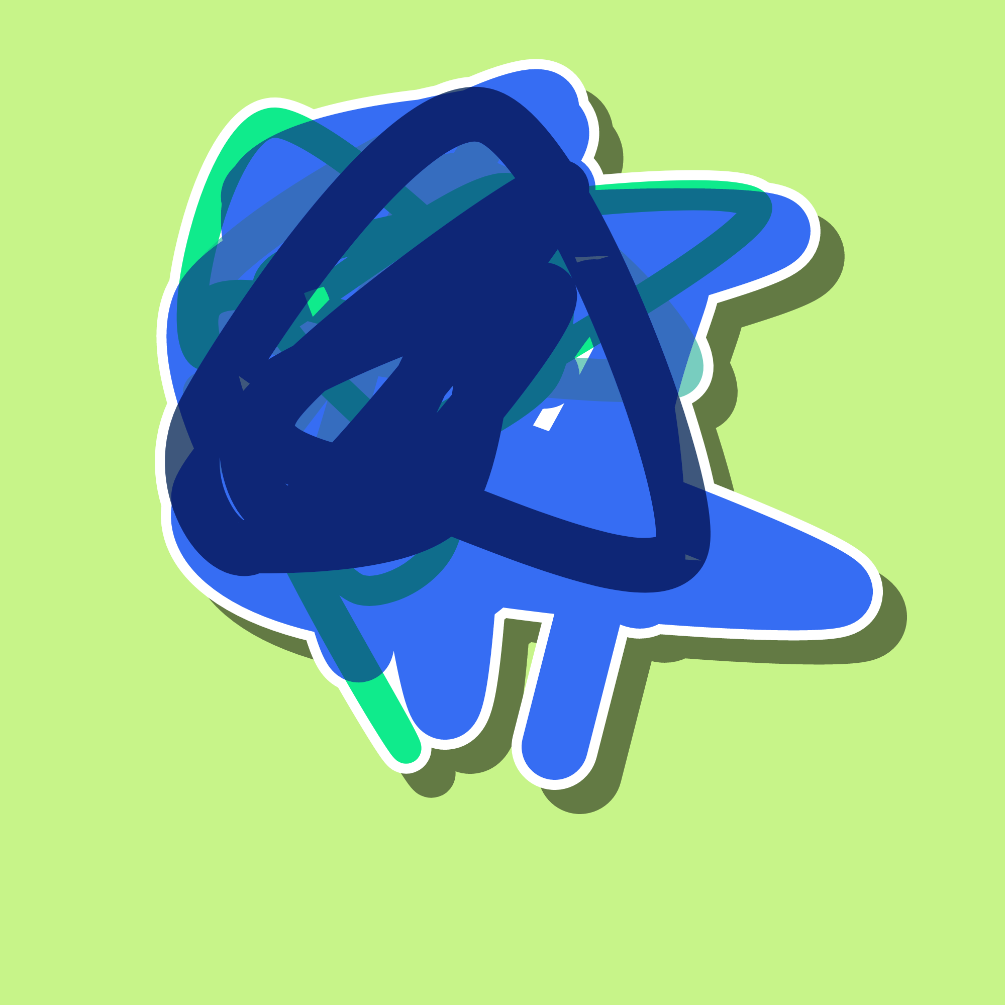 Generative Gestural Abstraction 1 #18 static token preview