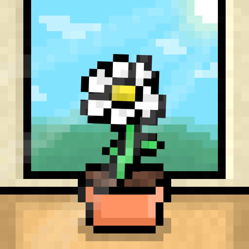Pixel Flowers #1 static token preview