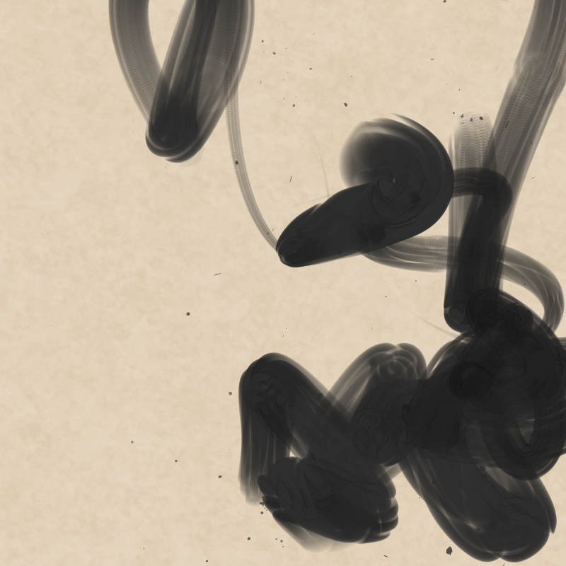 Abstract Calligraphy #9 static token preview