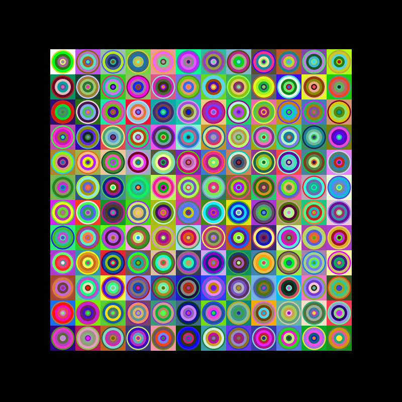 Bulls Eye #16 static token preview