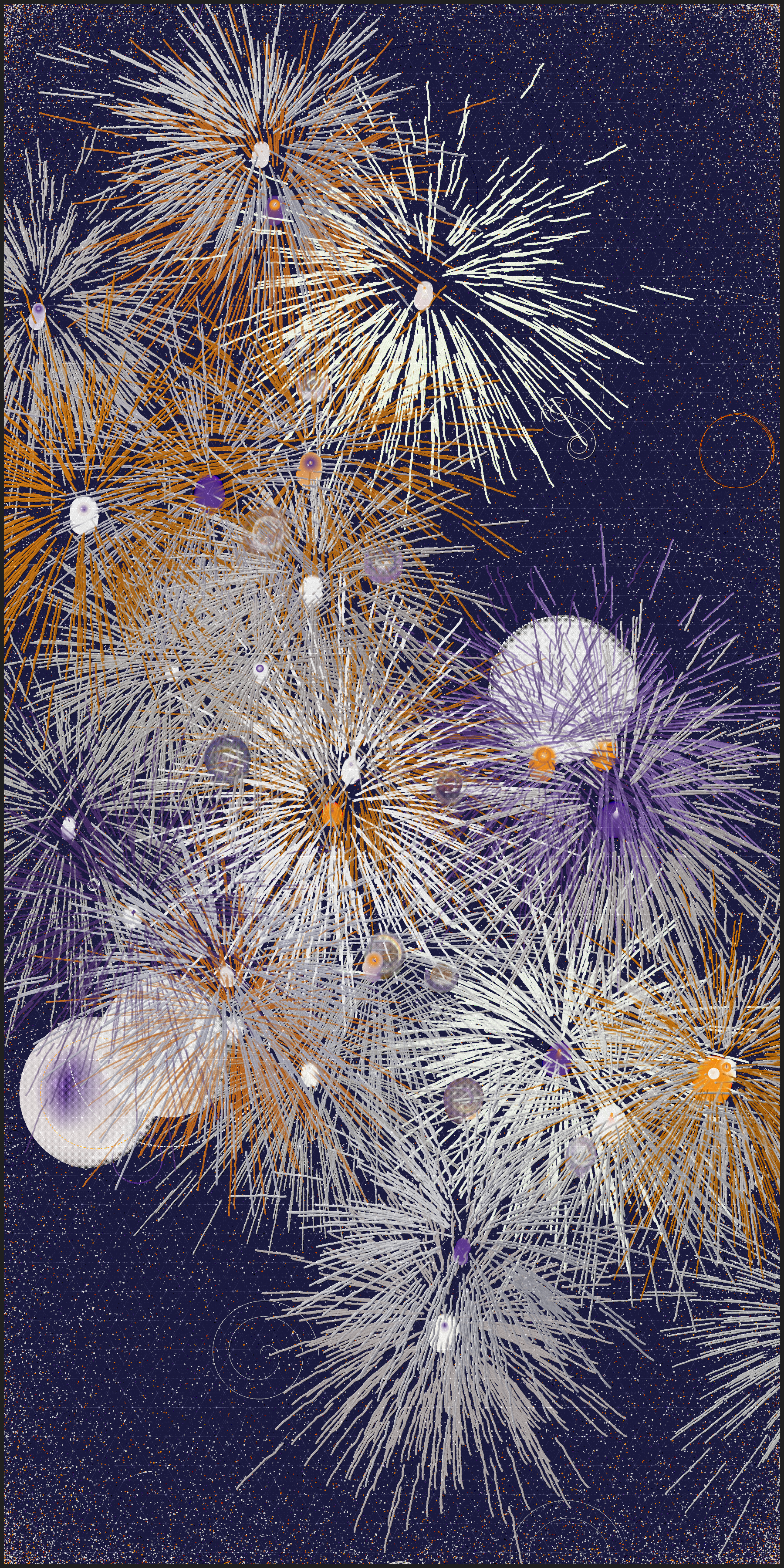 真夏の花火　Fireworks in Midsummer #16 static token preview