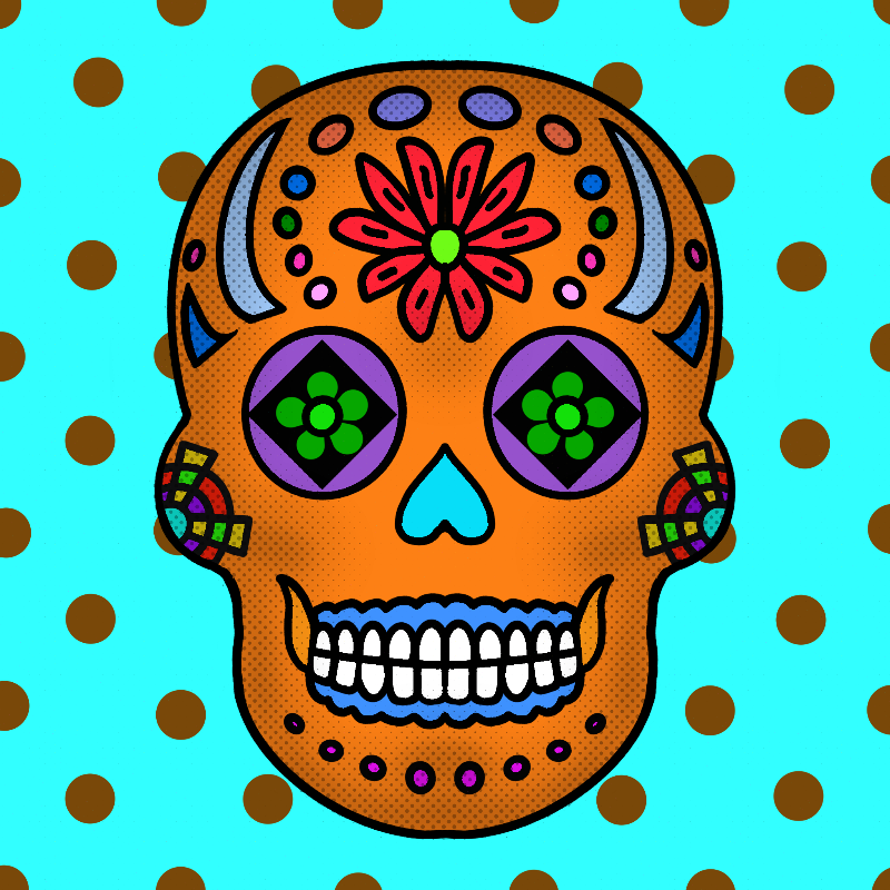 Sugar Skulls #153 static token preview