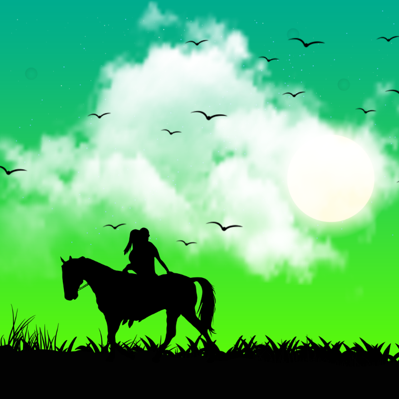 We Care...NOBLE HORSE #14 static token preview