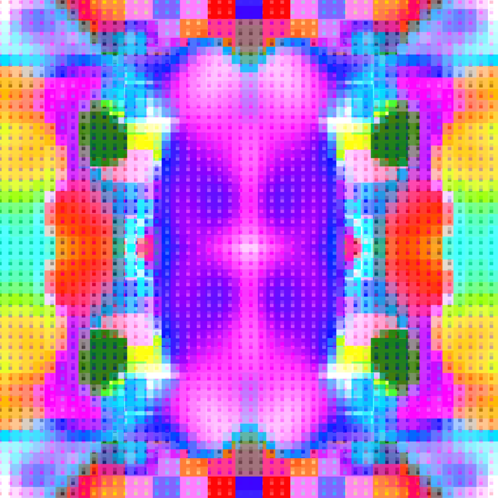 Magical Pixelated Kaleidoscope #9 static token preview