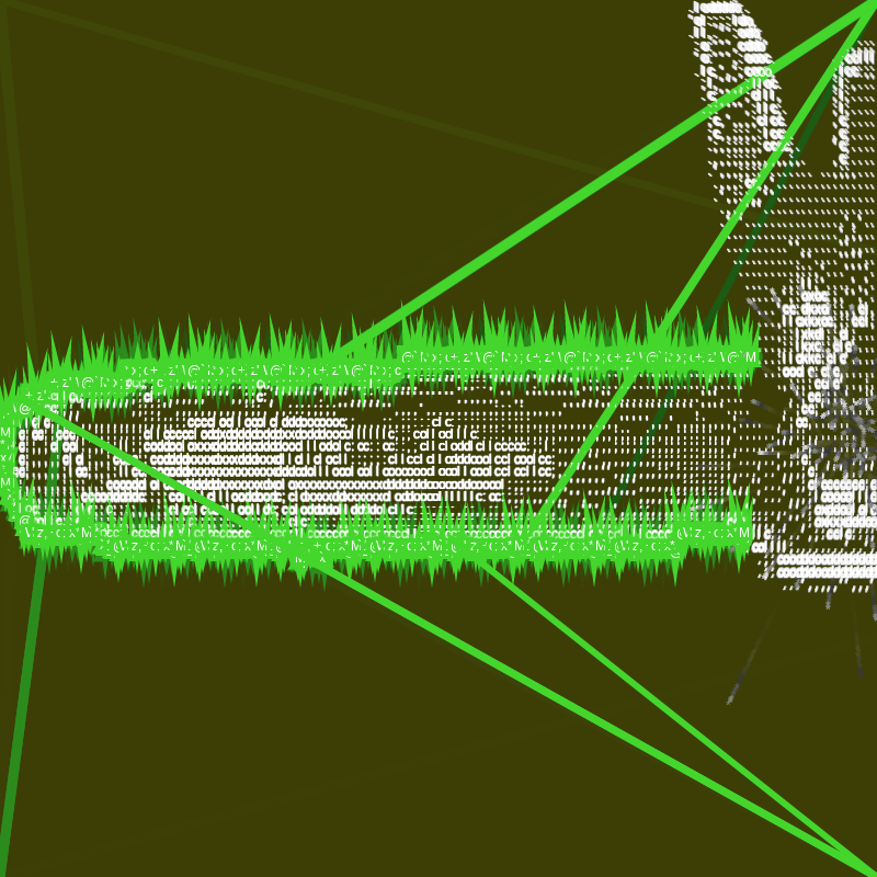 ascii trip saw #11 static token preview