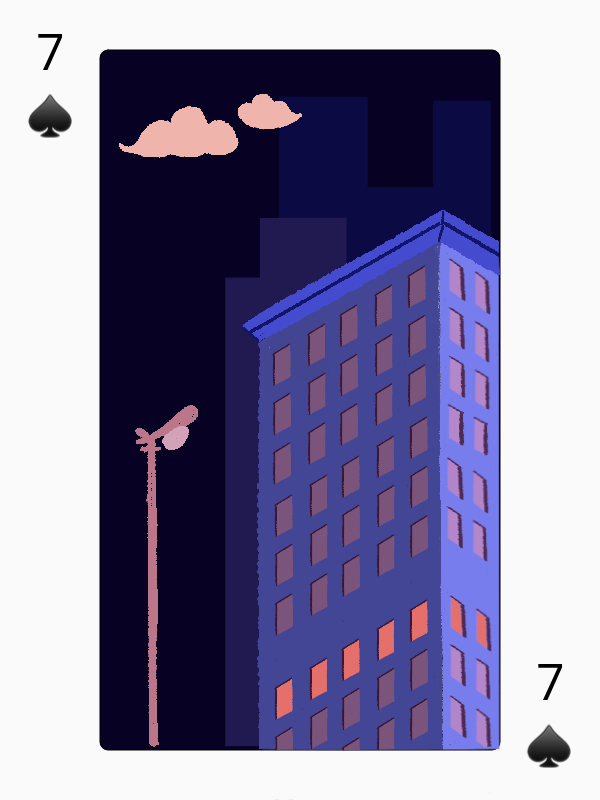 Poker -- Strolling in the Night #6 static token preview