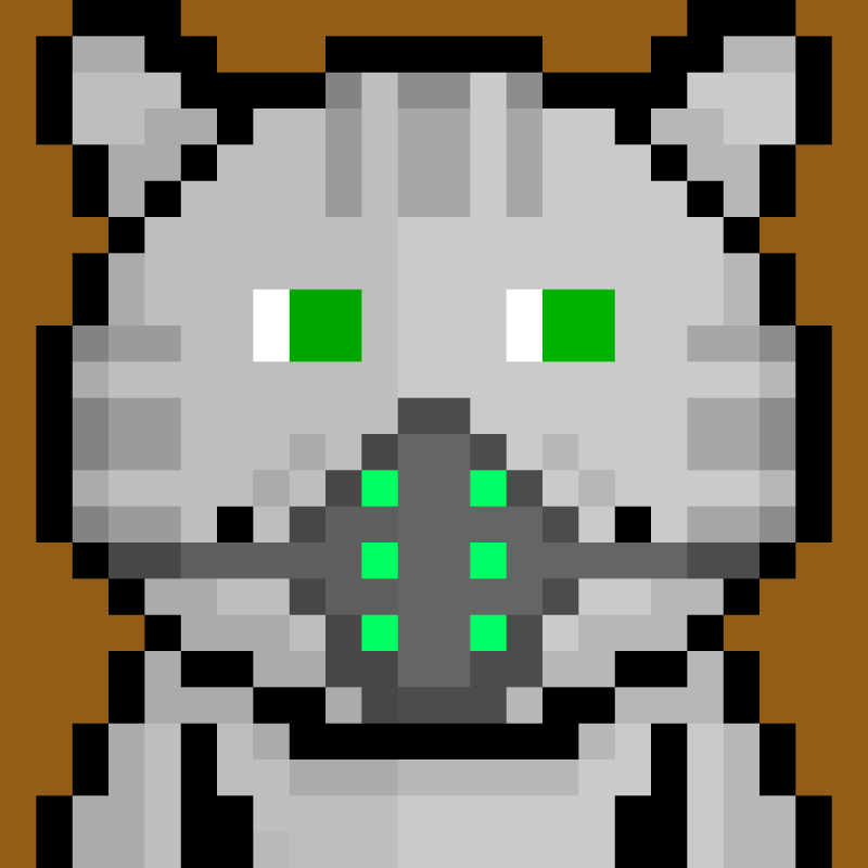 Morixels Cats #290 static token preview