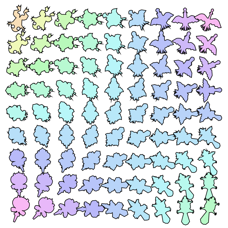 Creature Interpolation #3 static token preview