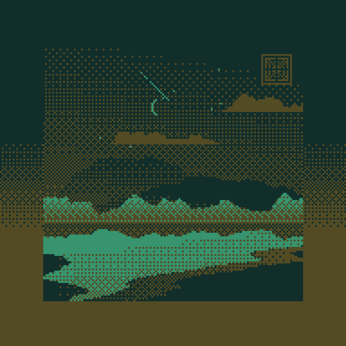 Dithered Nostalgia #9 static token preview