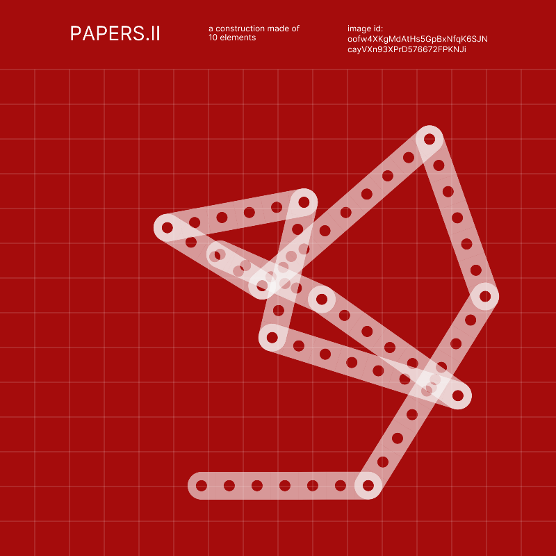 PAPERS.II #15 static token preview