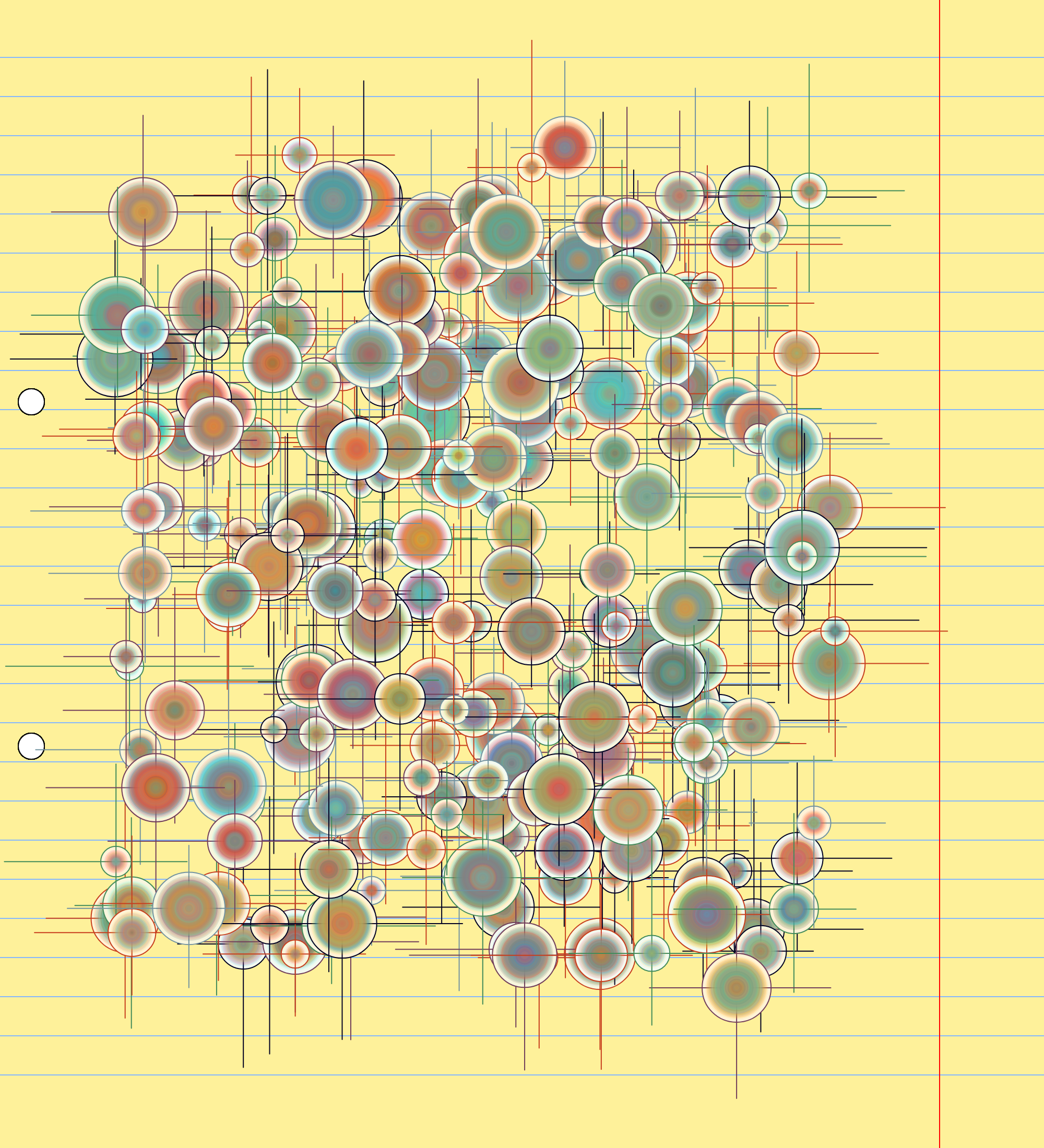 sketchbook page 4: academic ripples #18 static token preview
