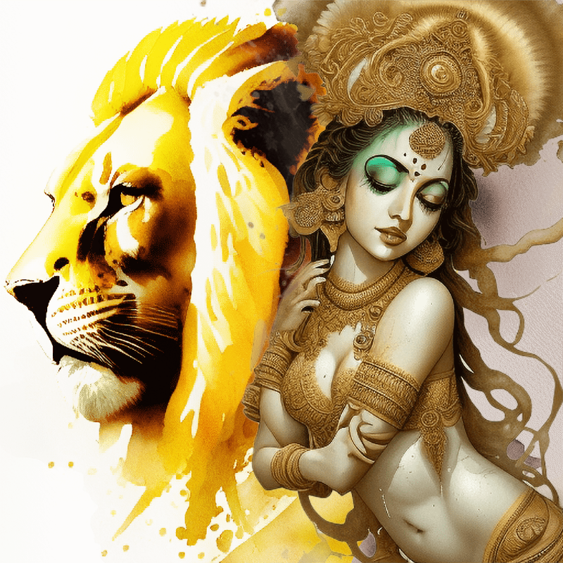 Rati and Lion #2 static token preview
