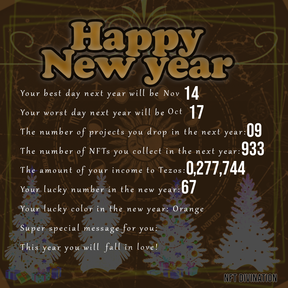 NFT Divination #12 static token preview